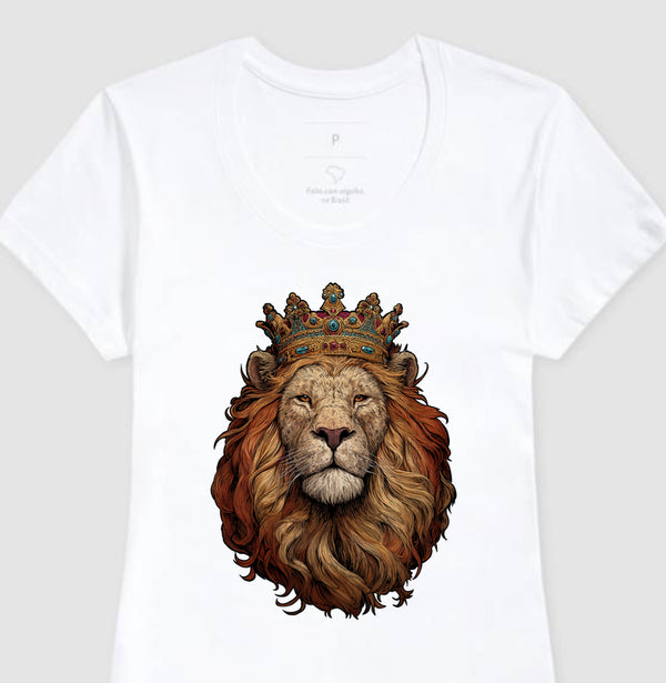Camiseta Feminina | Leão da tribo de Judá