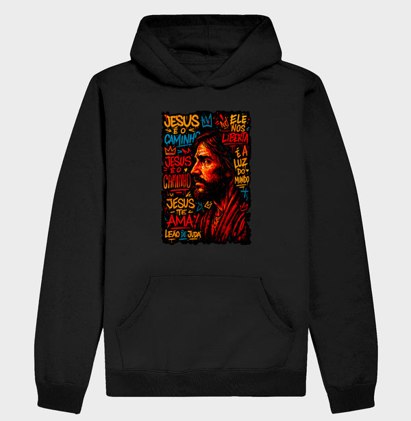 Moletom com Capuz | Jesus grafite