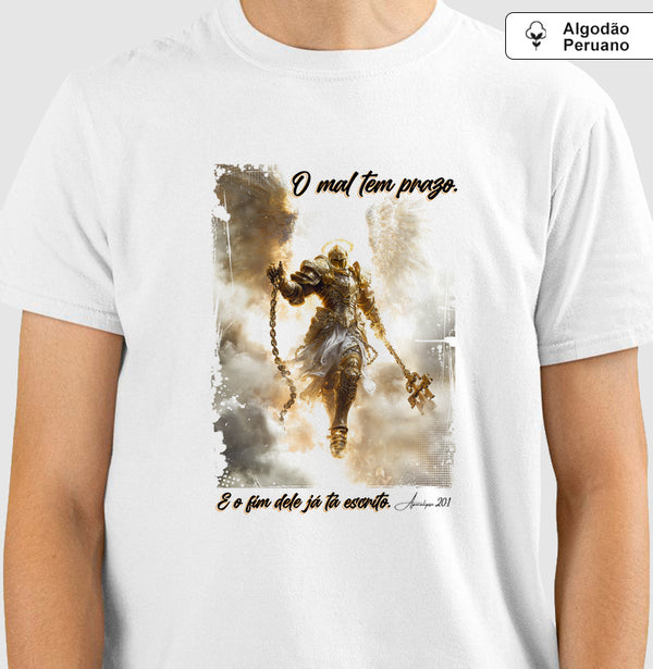 Camiseta Algodão Peruano | O Mal Tem Prazo